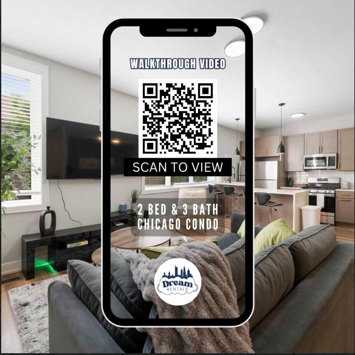 2 Bed & 3 Bath Chicago Condo Dış mekan fotoğraf