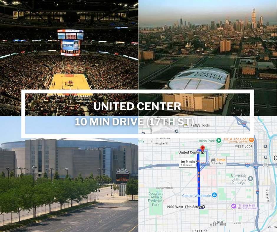 2 Bed & 3 Bath Chicago Condo Dış mekan fotoğraf